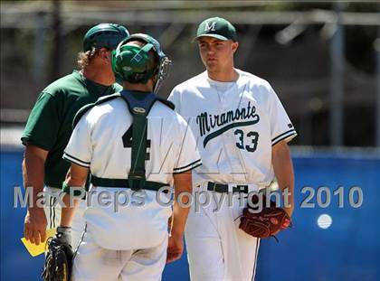 Thumbnail 1 in El Cerrito vs. Miramonte (CIF NCS D3 Final) photogallery.