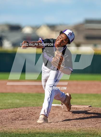 Thumbnail 2 in Millennium @ Bradshaw Christian (CIF SJS D-5 Playoffs Rd1) photogallery.