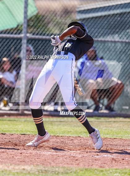 Thumbnail 3 in Millennium @ Bradshaw Christian (CIF SJS D-5 Playoffs Rd1) photogallery.