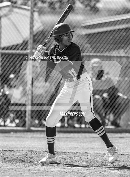 Thumbnail 2 in Millennium @ Bradshaw Christian (CIF SJS D-5 Playoffs Rd1) photogallery.