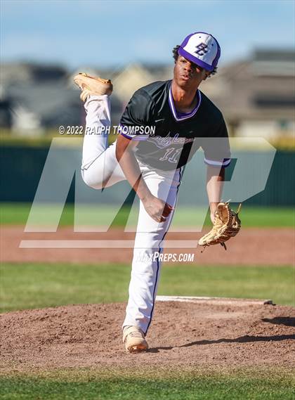 Thumbnail 2 in Millennium @ Bradshaw Christian (CIF SJS D-5 Playoffs Rd1) photogallery.