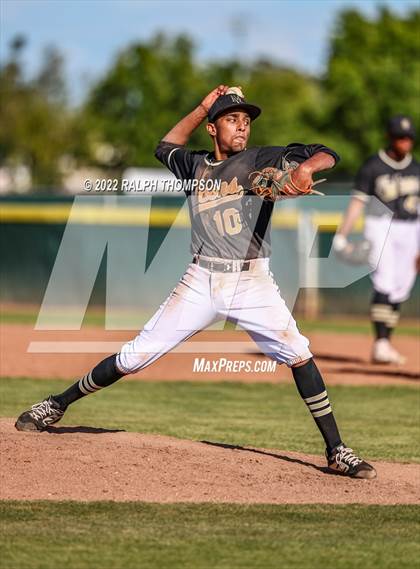 Thumbnail 2 in Millennium @ Bradshaw Christian (CIF SJS D-5 Playoffs Rd1) photogallery.