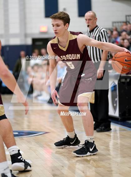Thumbnail 3 in Franklin vs. Algonquin Regional (MIAA D1 Regional First Round) photogallery.