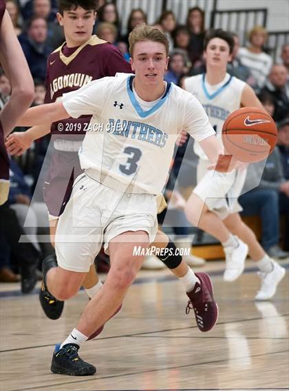 Thumbnail 2 in Franklin vs. Algonquin Regional (MIAA D1 Regional First Round) photogallery.