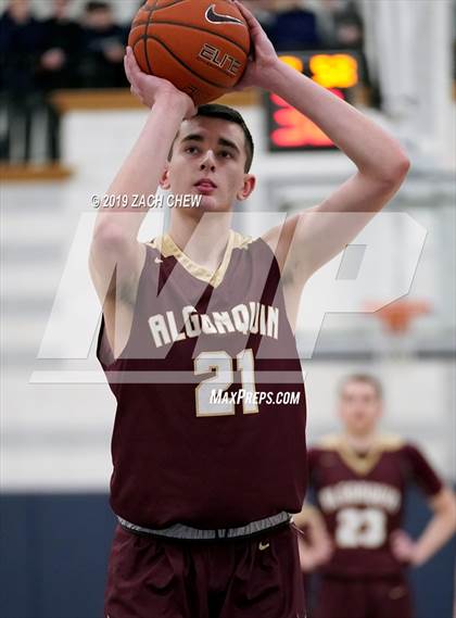 Thumbnail 1 in Franklin vs. Algonquin Regional (MIAA D1 Regional First Round) photogallery.