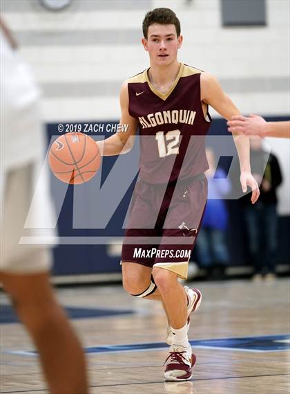 Thumbnail 2 in Franklin vs. Algonquin Regional (MIAA D1 Regional First Round) photogallery.