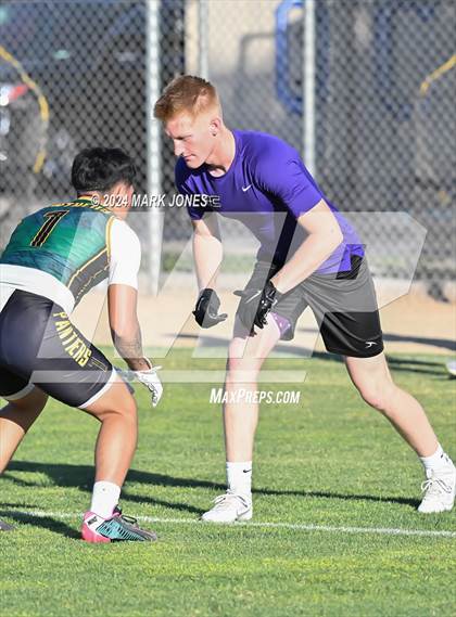 Thumbnail 3 in Northwest Christian vs. Peoria (O'Connor 7 on 7 -  Saturday Night Lights) photogallery.