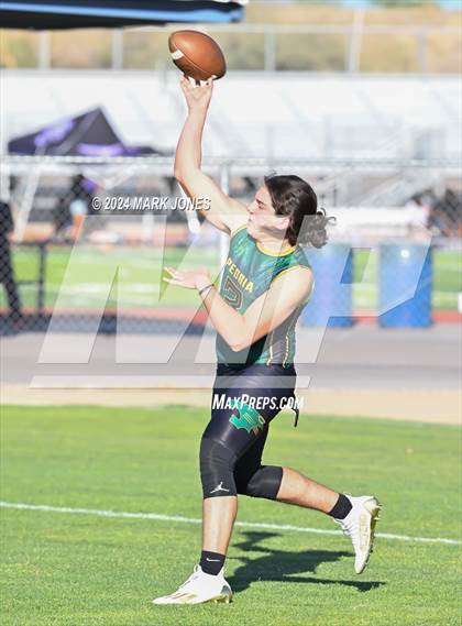Thumbnail 2 in Northwest Christian vs. Peoria (O'Connor 7 on 7 -  Saturday Night Lights) photogallery.
