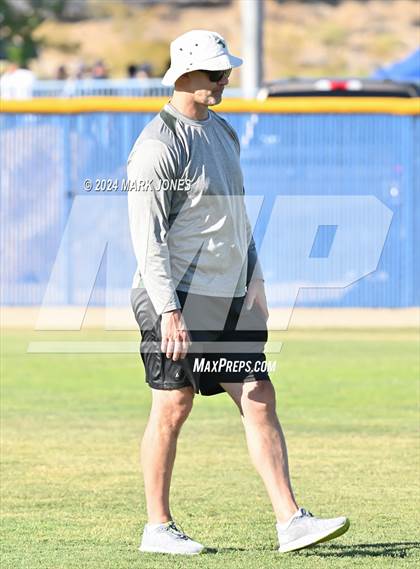 Thumbnail 3 in Northwest Christian vs. Peoria (O'Connor 7 on 7 -  Saturday Night Lights) photogallery.
