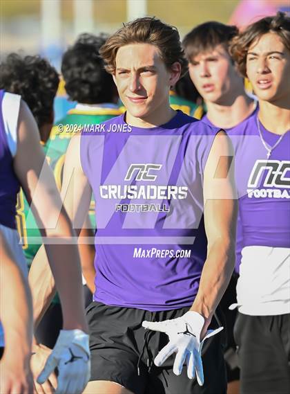 Thumbnail 1 in Northwest Christian vs. Peoria (O'Connor 7 on 7 -  Saturday Night Lights) photogallery.