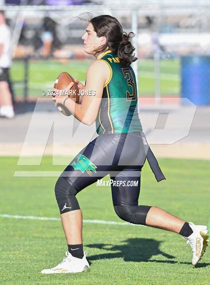 Thumbnail 3 in Northwest Christian vs. Peoria (O'Connor 7 on 7 -  Saturday Night Lights) photogallery.