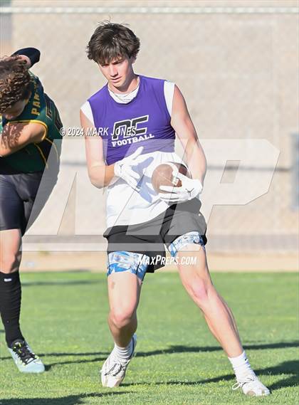 Thumbnail 1 in Northwest Christian vs. Peoria (O'Connor 7 on 7 -  Saturday Night Lights) photogallery.
