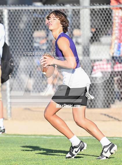 Thumbnail 2 in Northwest Christian vs. Peoria (O'Connor 7 on 7 -  Saturday Night Lights) photogallery.