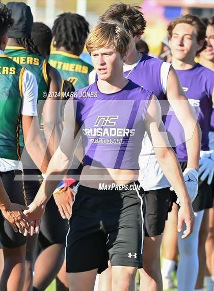Thumbnail 1 in Northwest Christian vs. Peoria (O'Connor 7 on 7 -  Saturday Night Lights) photogallery.