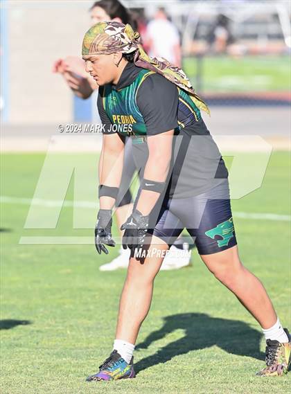 Thumbnail 1 in Northwest Christian vs. Peoria (O'Connor 7 on 7 -  Saturday Night Lights) photogallery.