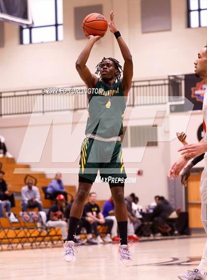 Thumbnail 2 in Wasatch Academy vs. Greenforest (Holiday Hoopsgiving) photogallery.