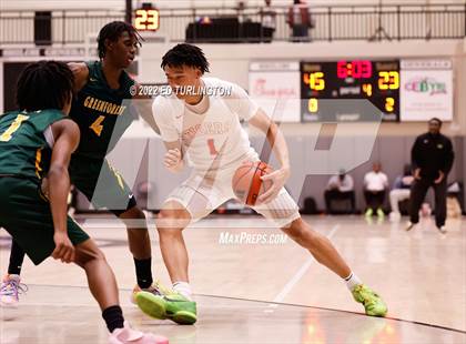 Thumbnail 1 in Wasatch Academy vs. Greenforest (Holiday Hoopsgiving) photogallery.
