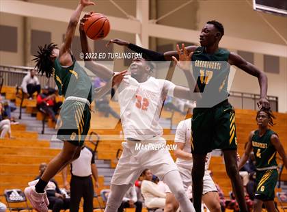 Thumbnail 1 in Wasatch Academy vs. Greenforest (Holiday Hoopsgiving) photogallery.
