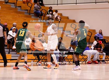 Thumbnail 1 in Wasatch Academy vs. Greenforest (Holiday Hoopsgiving) photogallery.