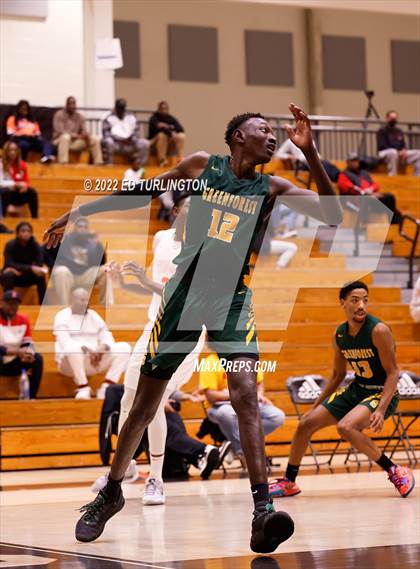 Thumbnail 1 in Wasatch Academy vs. Greenforest (Holiday Hoopsgiving) photogallery.