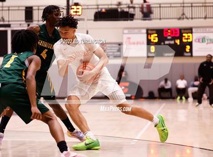 Thumbnail 2 in Wasatch Academy vs. Greenforest (Holiday Hoopsgiving) photogallery.