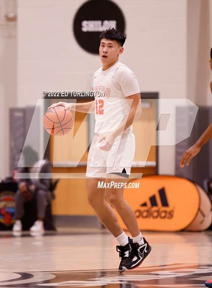 Thumbnail 3 in Wasatch Academy vs. Greenforest (Holiday Hoopsgiving) photogallery.