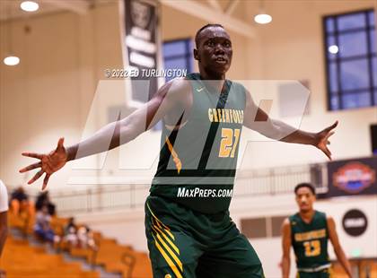 Thumbnail 1 in Wasatch Academy vs. Greenforest (Holiday Hoopsgiving) photogallery.