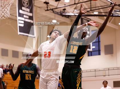 Thumbnail 2 in Wasatch Academy vs. Greenforest (Holiday Hoopsgiving) photogallery.