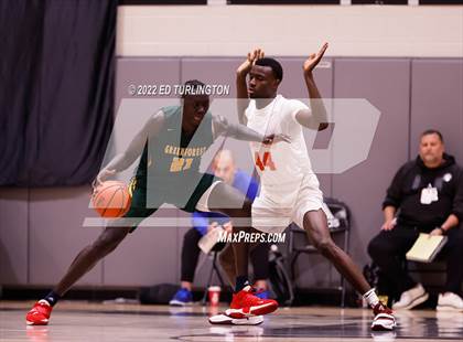 Thumbnail 2 in Wasatch Academy vs. Greenforest (Holiday Hoopsgiving) photogallery.