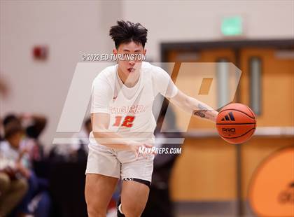 Thumbnail 3 in Wasatch Academy vs. Greenforest (Holiday Hoopsgiving) photogallery.