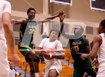 Thumbnail 1 in Wasatch Academy vs. Greenforest (Holiday Hoopsgiving) photogallery.