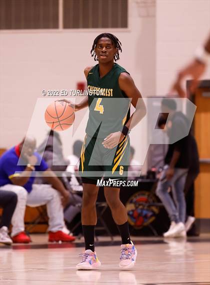 Thumbnail 2 in Wasatch Academy vs. Greenforest (Holiday Hoopsgiving) photogallery.