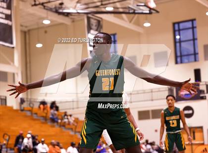 Thumbnail 2 in Wasatch Academy vs. Greenforest (Holiday Hoopsgiving) photogallery.