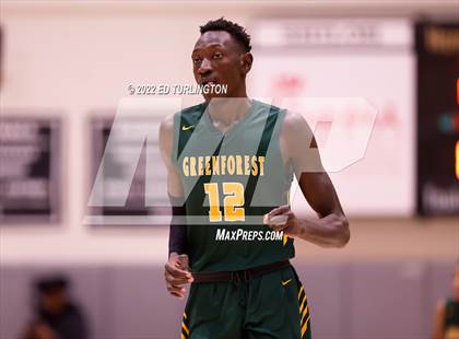 Thumbnail 1 in Wasatch Academy vs. Greenforest (Holiday Hoopsgiving) photogallery.