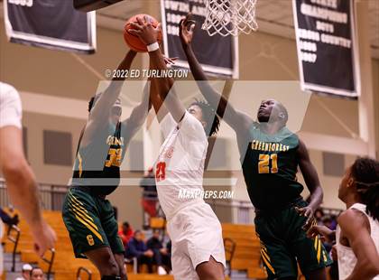 Thumbnail 1 in Wasatch Academy vs. Greenforest (Holiday Hoopsgiving) photogallery.