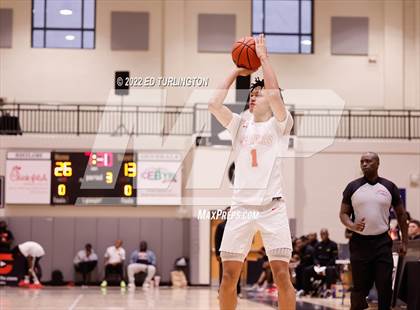 Thumbnail 2 in Wasatch Academy vs. Greenforest (Holiday Hoopsgiving) photogallery.