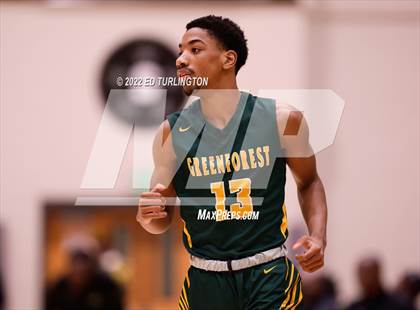 Thumbnail 2 in Wasatch Academy vs. Greenforest (Holiday Hoopsgiving) photogallery.