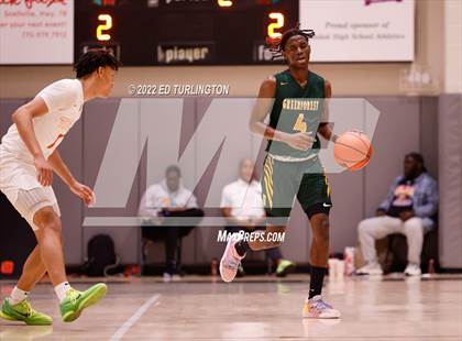 Thumbnail 3 in Wasatch Academy vs. Greenforest (Holiday Hoopsgiving) photogallery.
