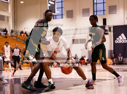 Thumbnail 2 in Wasatch Academy vs. Greenforest (Holiday Hoopsgiving) photogallery.