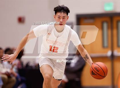 Thumbnail 1 in Wasatch Academy vs. Greenforest (Holiday Hoopsgiving) photogallery.