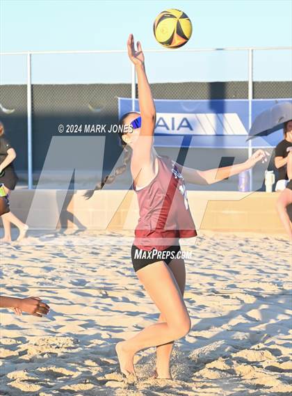 Thumbnail 1 in O'Connor vs. Mountain Ridge (AIA DI Pairs Round 1 Playoff) photogallery.