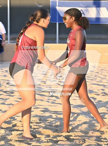 Thumbnail 2 in O'Connor vs. Mountain Ridge (AIA DI Pairs Round 1 Playoff) photogallery.