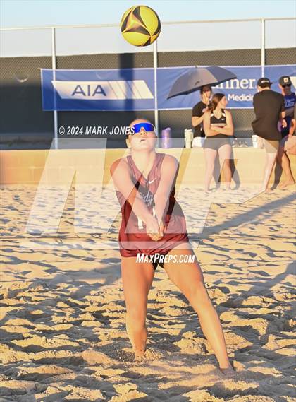 Thumbnail 3 in O'Connor vs. Mountain Ridge (AIA DI Pairs Round 1 Playoff) photogallery.