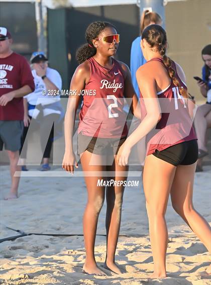 Thumbnail 2 in O'Connor vs. Mountain Ridge (AIA DI Pairs Round 1 Playoff) photogallery.