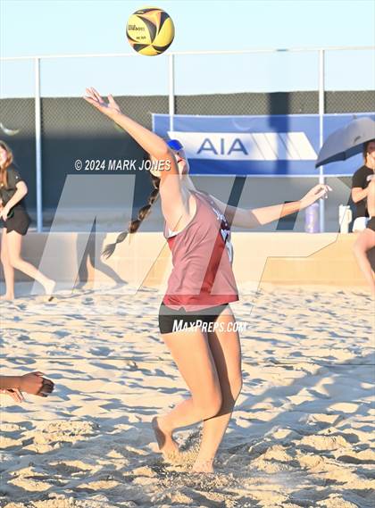 Thumbnail 3 in O'Connor vs. Mountain Ridge (AIA DI Pairs Round 1 Playoff) photogallery.