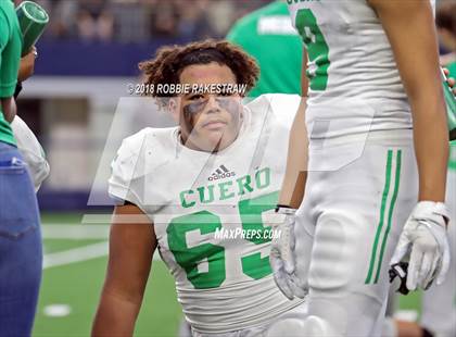 Thumbnail 3 in Pleasant Grove vs. Cuero (UIL 4A Division 2 Championship) photogallery.