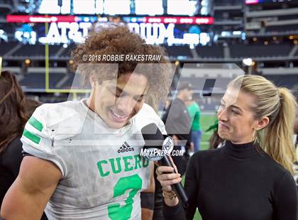 Thumbnail 3 in Pleasant Grove vs. Cuero (UIL 4A Division 2 Championship) photogallery.