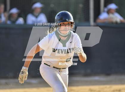 Thumbnail 3 in Golden @ D'Evelyn Softball photogallery.