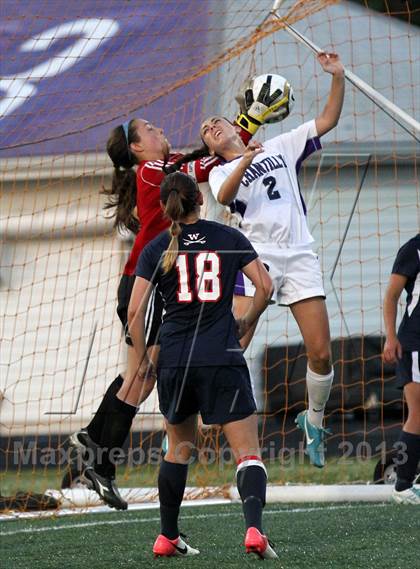 Thumbnail 3 in Woodson @ Chantilly (VHSL Northern Region Semifinal) photogallery.