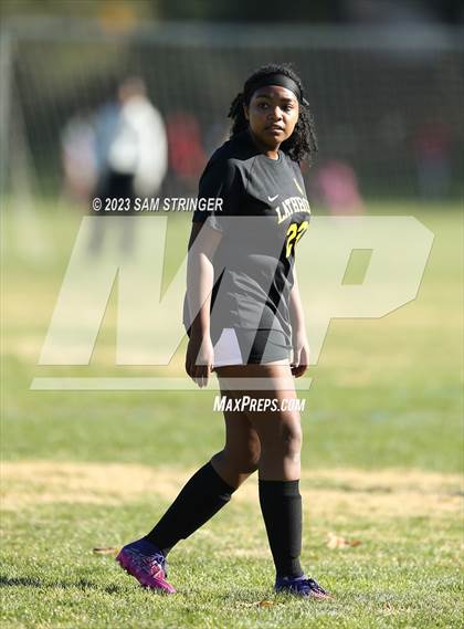 Thumbnail 2 in Lathrop vs. East Union (Lancer Pride Cup) photogallery.